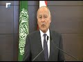 أبو الغيط يؤكد لعون والحريري الحرص على دعم لبنان