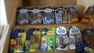 Vintage Star Wars Action Figure Craigslist Haul Over 35 Carded Figures!!!!