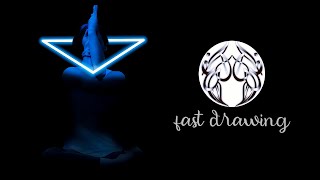 تأثير النيون بالفوتوشوب Neon Effect - Photoshop - YOGA - meditation