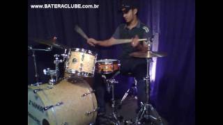 Caixa Prime Europe Maple Ambar 10X4 Snare - Bateraclube.br - Bruno Valverde