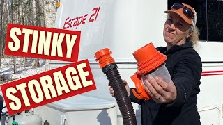 How to Store RV Sewer Hose Fittings - 2 Cheap & Easy Solutions How to Store RV Sewer Hose Fittings - 2 Cheap & Easy Solutions