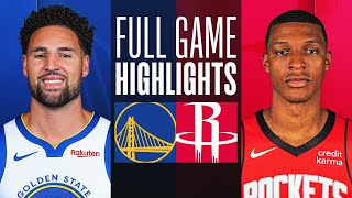 WARRIORS at ROCKETS | FULL GAME HIGHLIGHTS | April 4, 2024