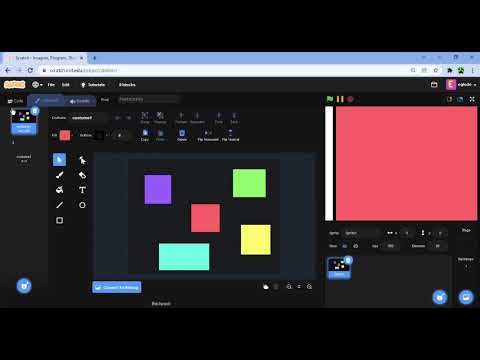 How to make a simple scrolling engine in scratch!