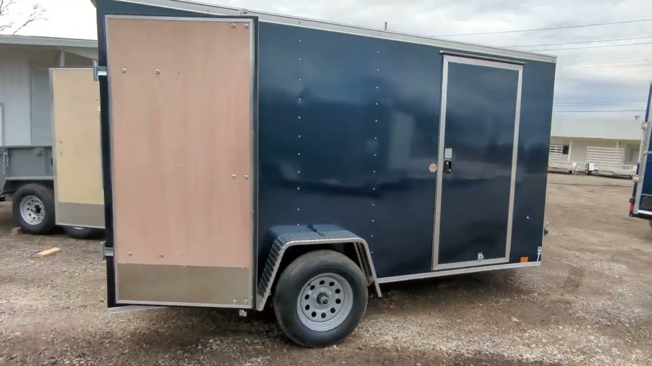 2023 LOOK 6x12 Enclosed Cargo Trailer AAA Trailer Howell MI YouTube
