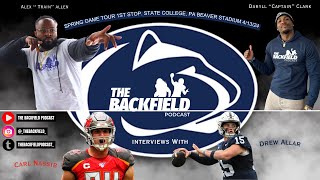 1st Stop Of the Spring Game Tour - State College Pa: Tours, Interviews w/ Drew Allar & Carl Nassib