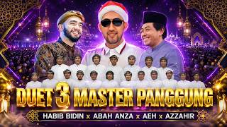 🔥 DUET 3 MASTER PANGGUNG! HABIB BIDIN x ABAH ANZA x AEH | AZZAHIR SPECIAL MAULID NABI TERBARU 2026