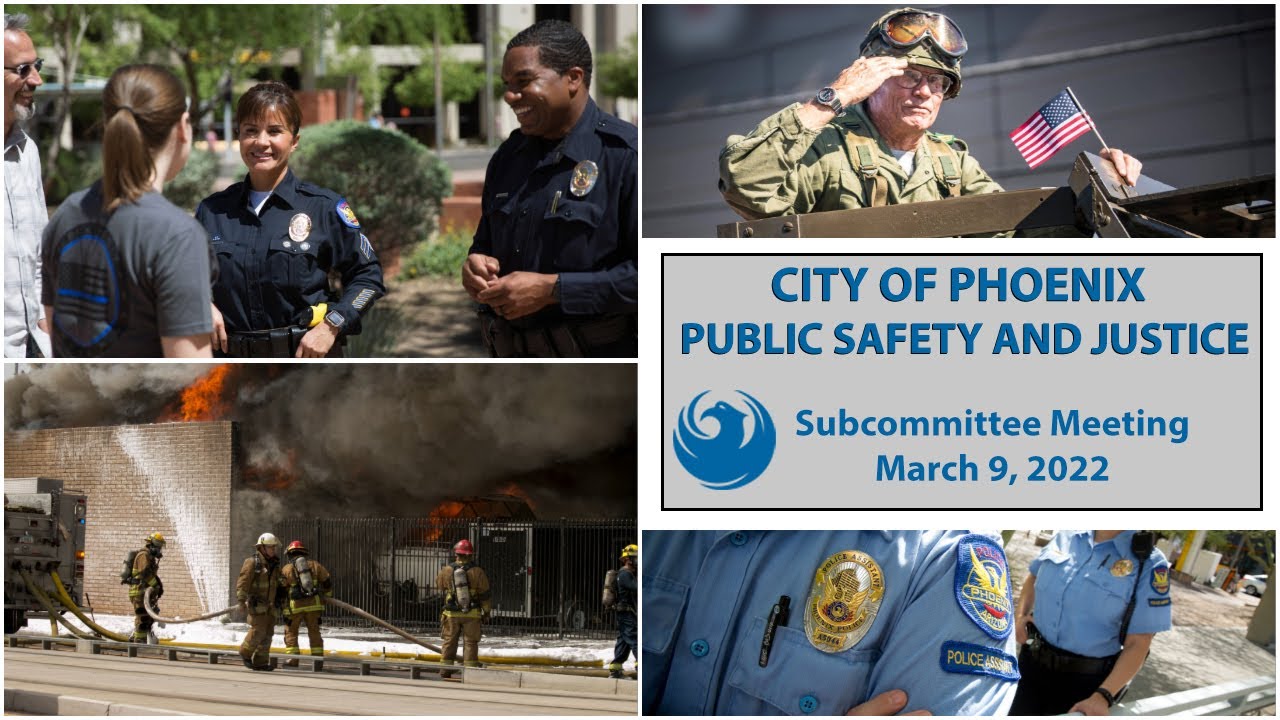 Public Safety and Justice Subcommittee March 9, 2022
