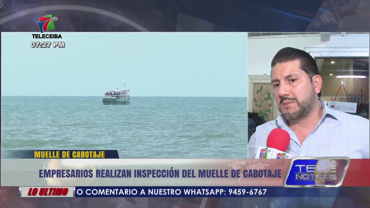 Empresas realizan inspección en el Puerto de Cabotaje de La Ceiba por proceso de licitación