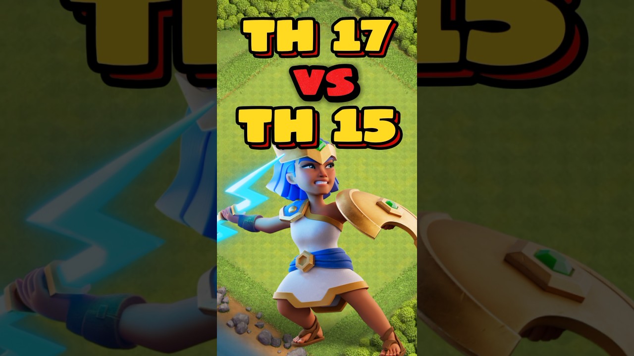 Royal Champion Charge TH17 VS TH15 