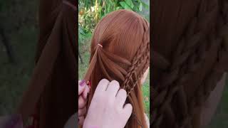 TOP DIY HAIRSTYLE TUTORIAL HAIR HACK #shorts