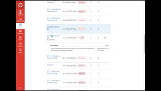 Canvas LMS Checking Feedback and Using Breadcrumb Navigation