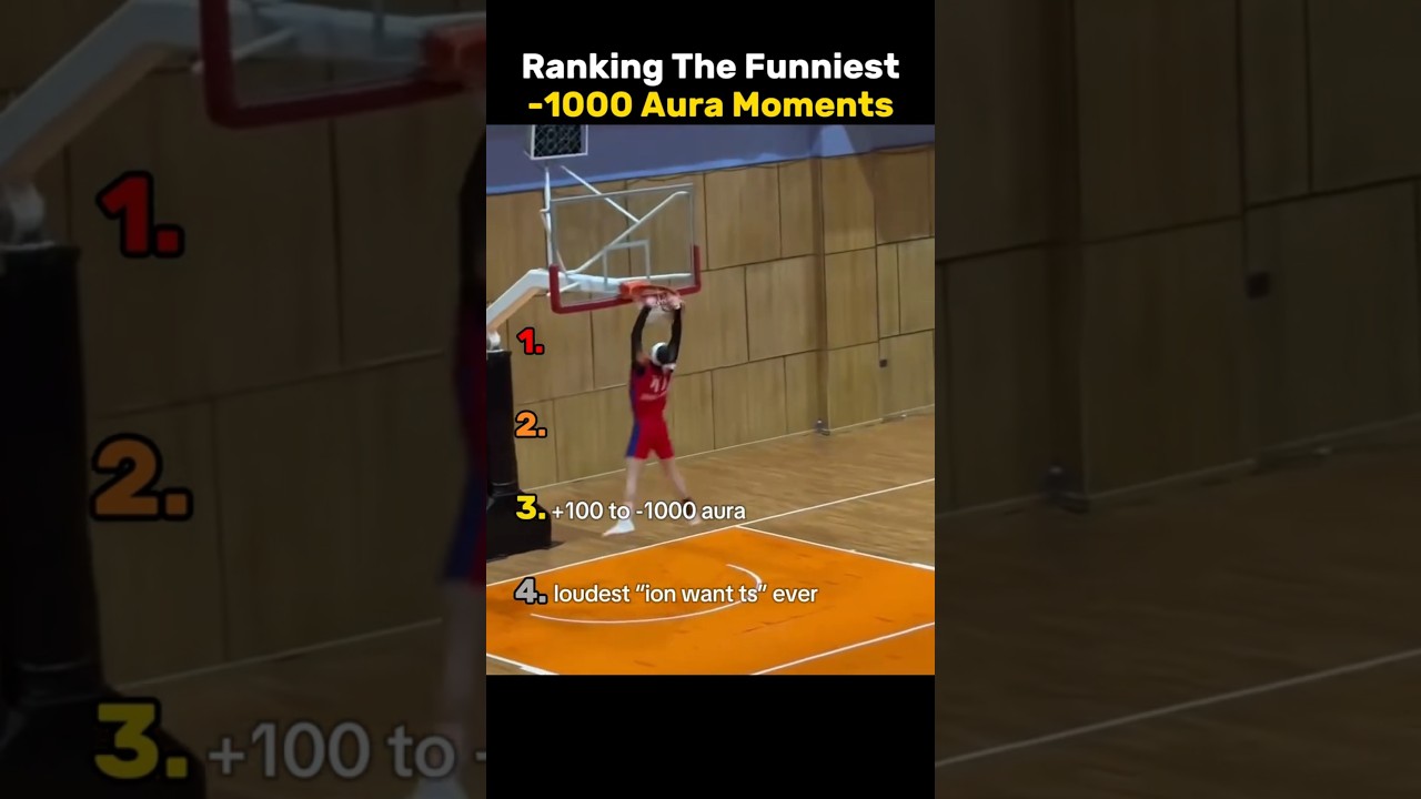 Ranking the Funniest -1000 Aura Moments😂💀