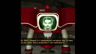 Mr. House Explains The Meaning Of Christmas In Fallout New Vegas @ChadNobark