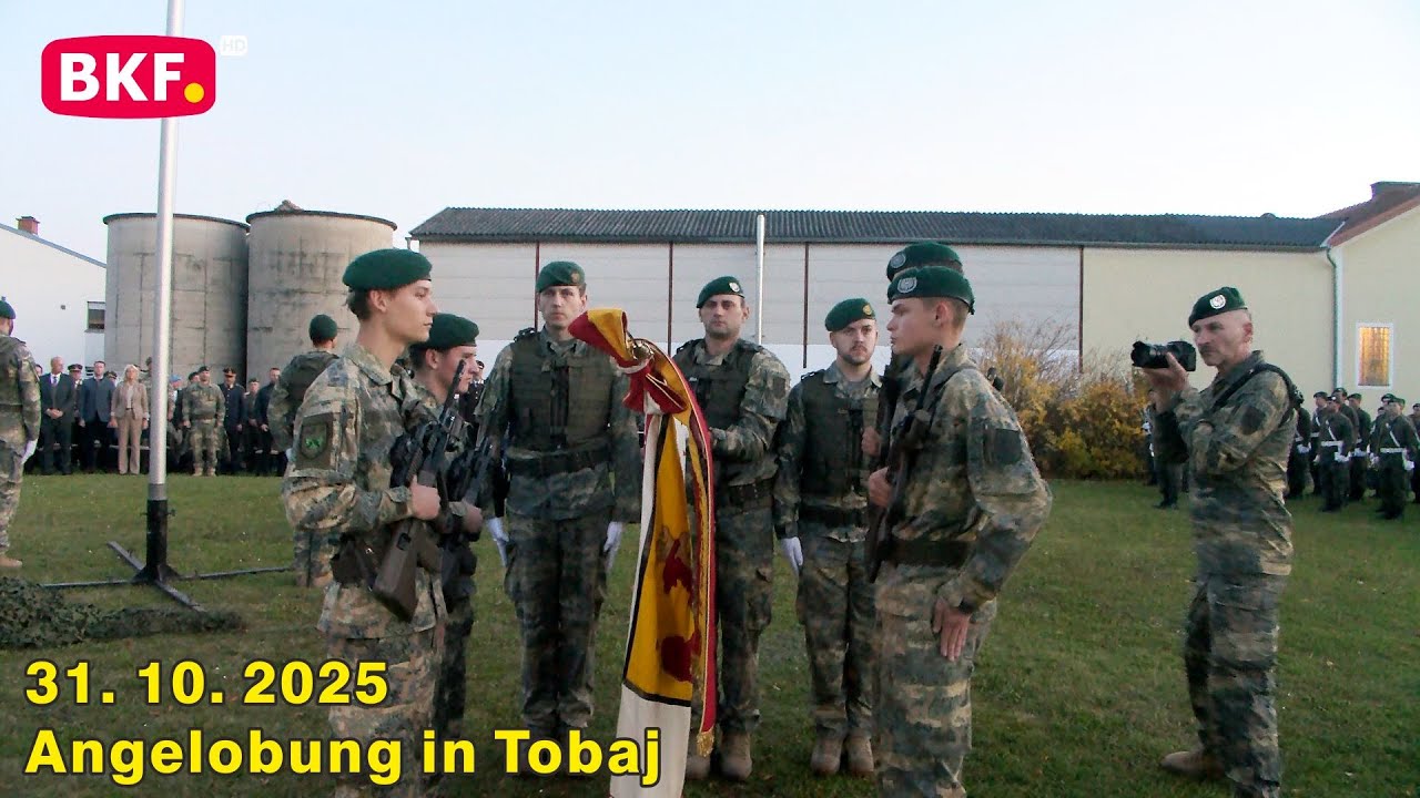 31. 10. 2025 - Angelobung in Tobaj - BKF TV