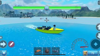 I Finaly Got Golden Speedboat V2 In Sharkbite 2