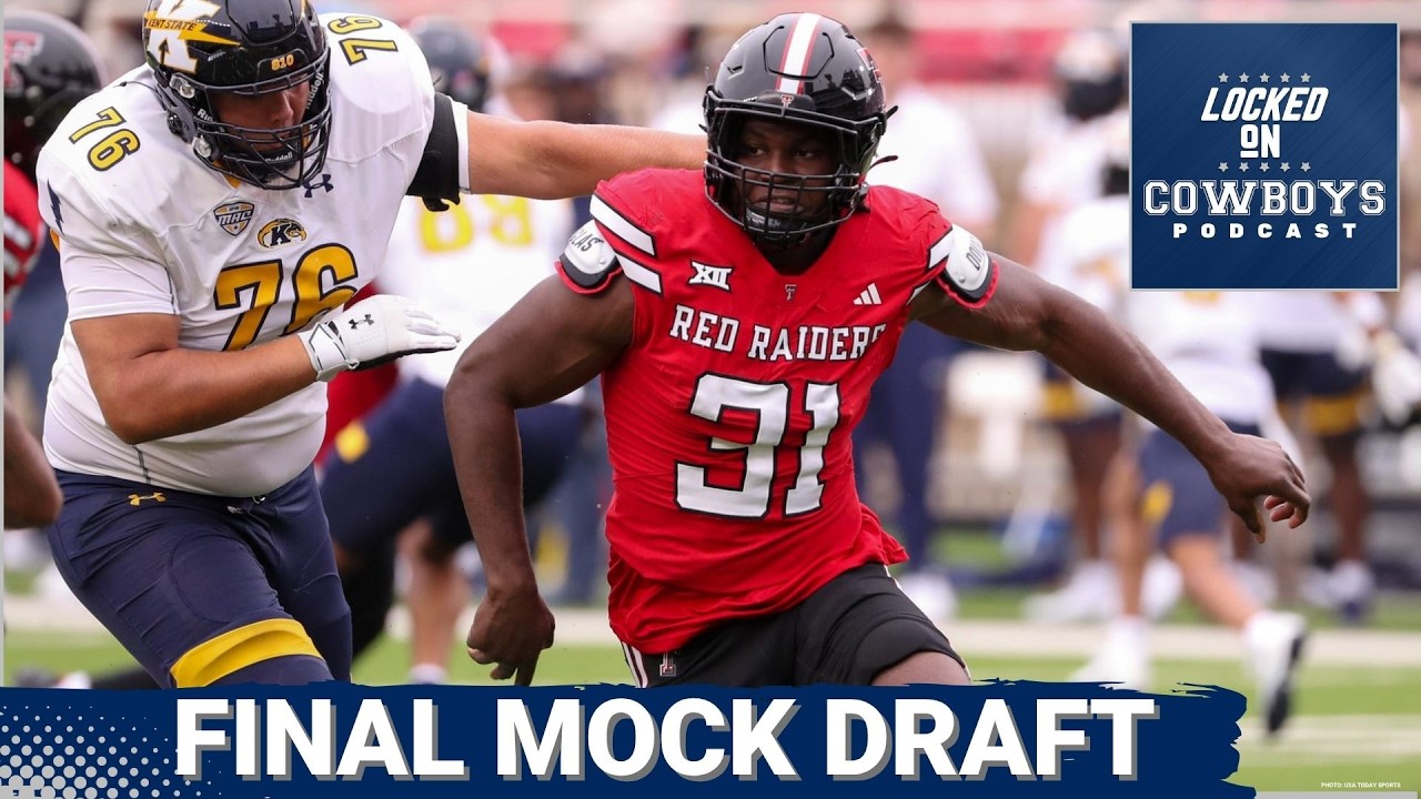 FINAL PUSH: Could Cowboys PRIORITIZE Pass Rush In Trade Up? | 2026 MOCK DRAFT!
