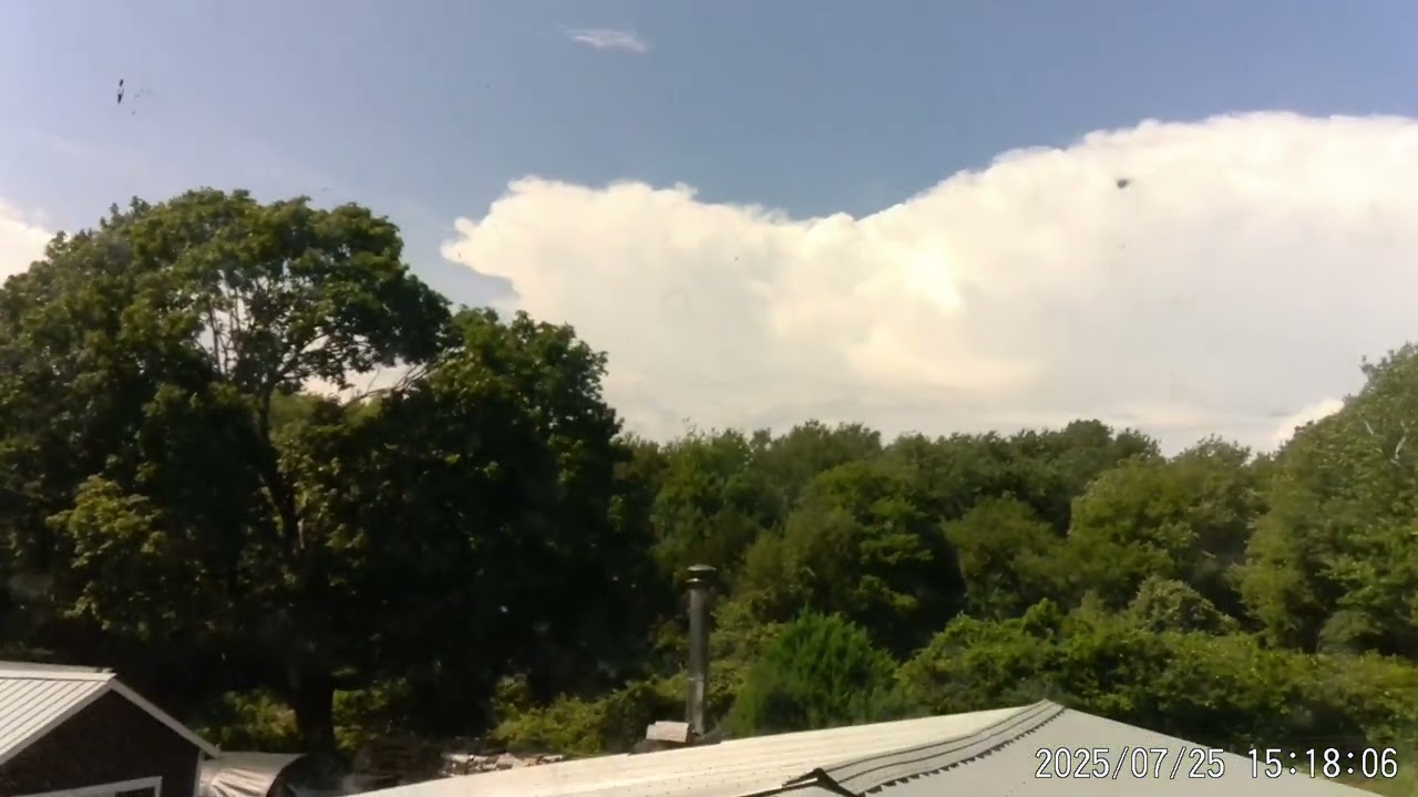 7/25/25 big Thunderheads....