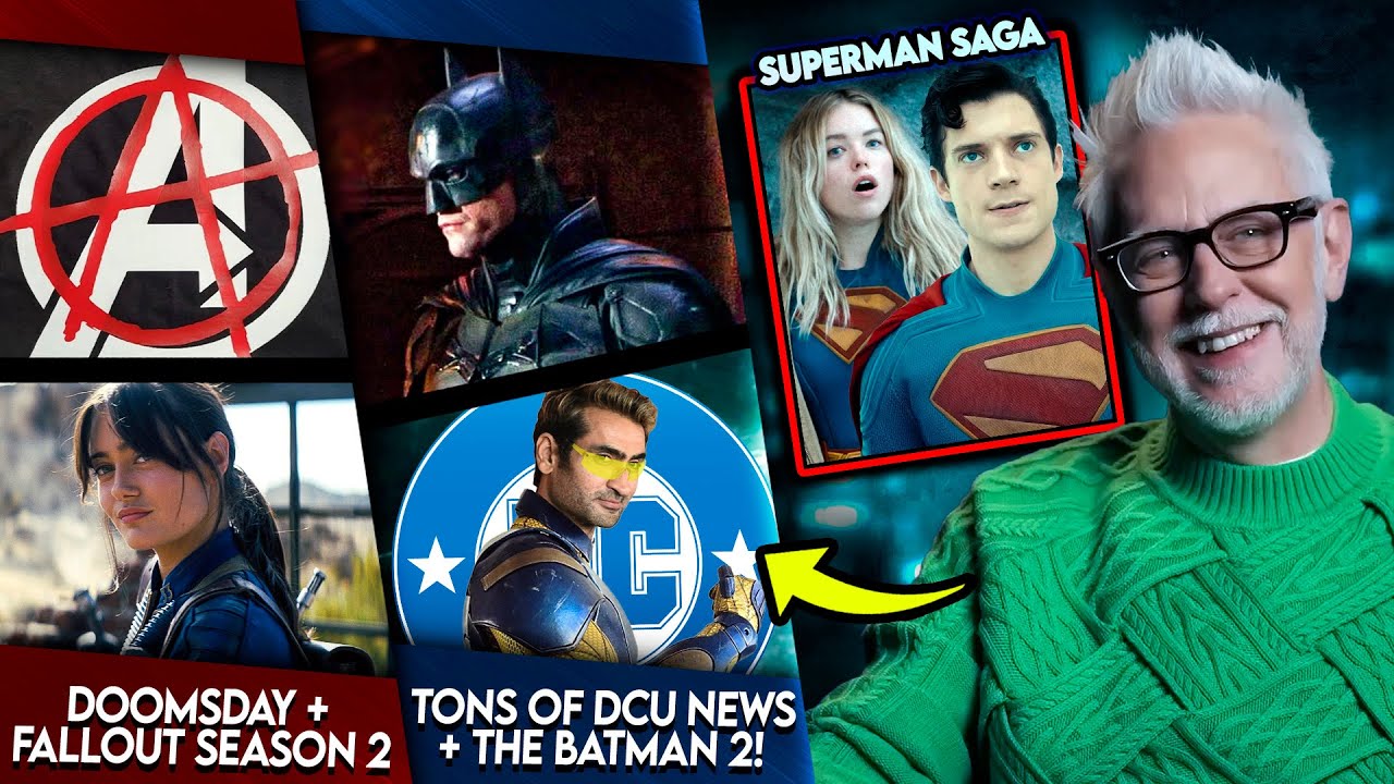 WOW?! Gunn Talks Superman SAGA, Booster Gold/DCU News, The Batman 2 + MCU, Fallout & MORE!