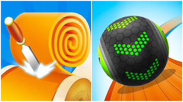 Going Balls vs Spiral Roll | Android iOS Mobile Gameplay Walkthrough