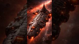 Forged in cosmic fire, this warship rules the darkest corners of space 🚀🔥