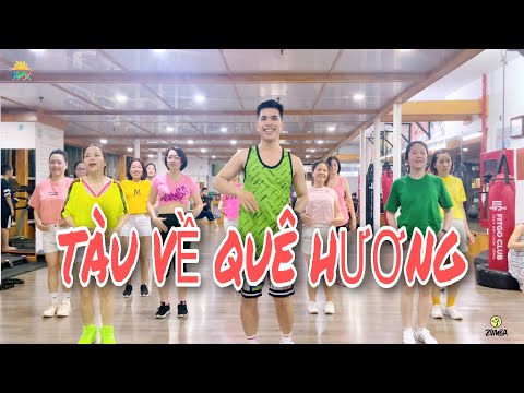 Video TÀU VỀ QUÊ HƯƠNG | ÚT NHỊ & NGUYỄN ĐÌNH VŨ | Zumba |... - YouTube