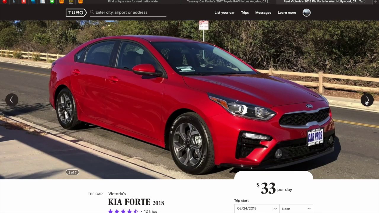 Turo аренда авто