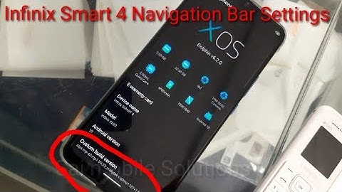 Infinix Smart 4 Navigation Bar Not Showing Problem Solution || Infinix Navigation Bar Settings