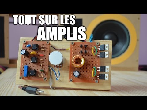 Learn ALL about audio amplifiers!