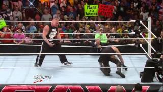 Brock Lesnar - F-5s The Undertaker (2014)