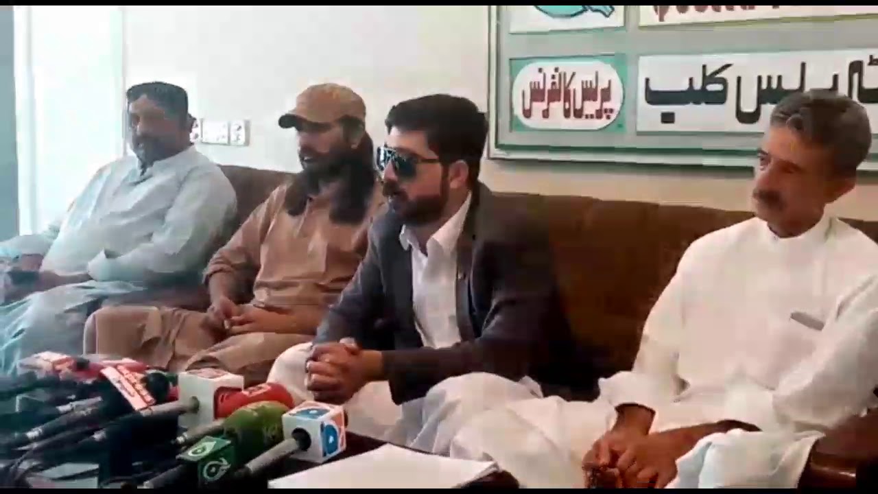 Pakistan Baloch unity Khuda Bakhsh Marri press conference in Quetta
