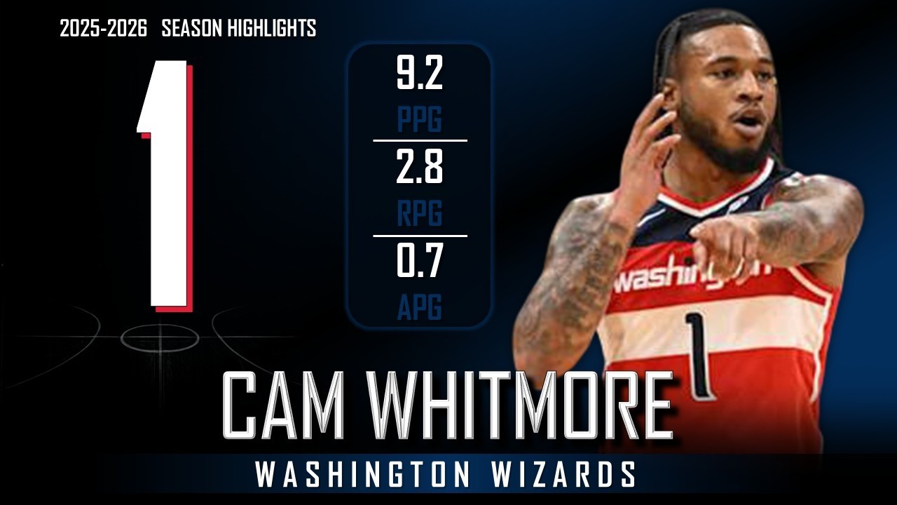 Cam Whitmore || 2025-2026 Washington Wizards Highlights
