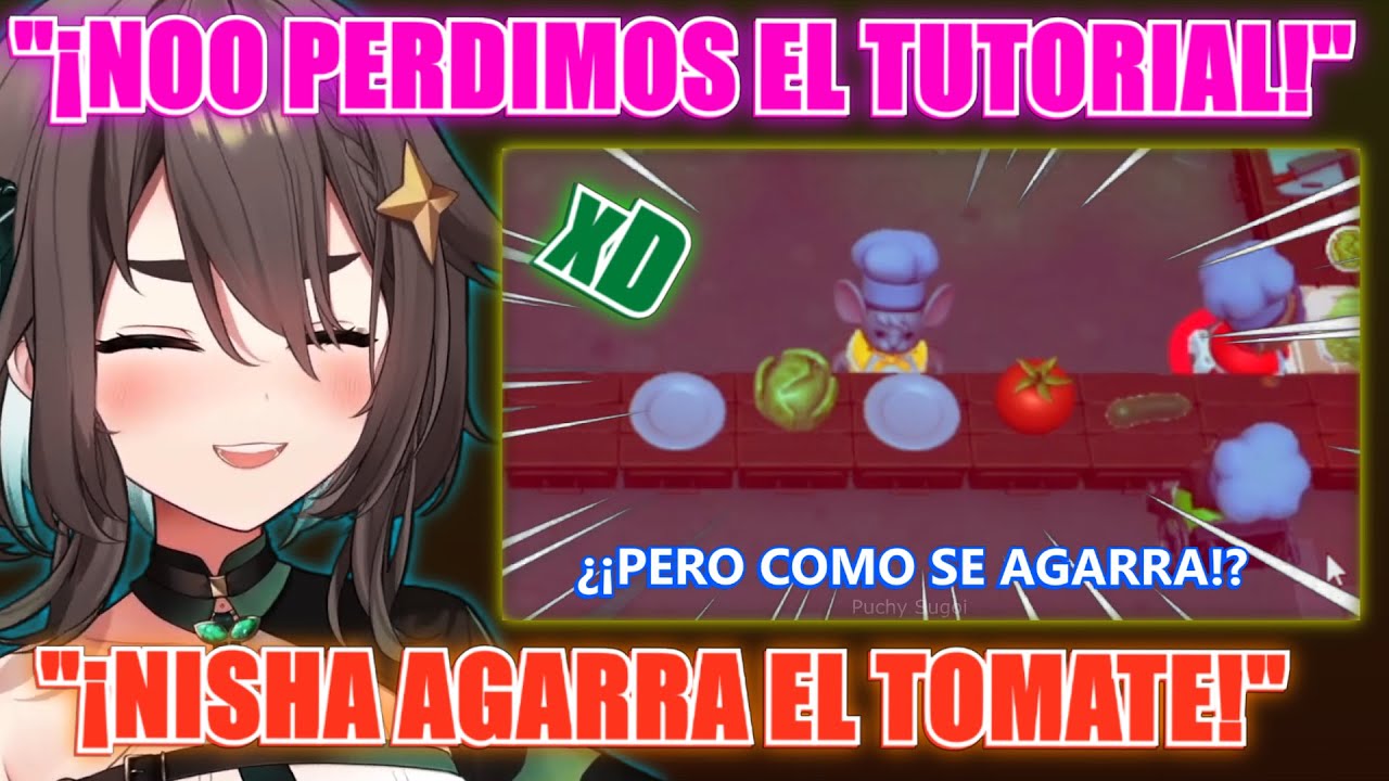 MEICA, RAKKUN, HANA y NISHA PIERDEN EPICAMENTE el tutorial de OVERCOOKED 2 xD / MEICA05