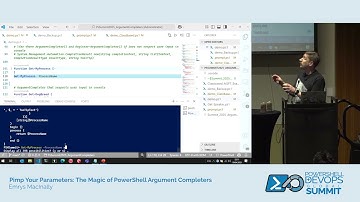 Pimp Your Parameters: The Magic of PowerShell Argument Completers by Emrys MacInally