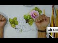 #Dicarapidasemana - Aprenda a Pintar Rosas e Folhas Simples em Tecido