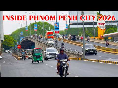 Inside Phnom Penh’s Urban Boom 2026 | Cambodia 2026 Drive Tour