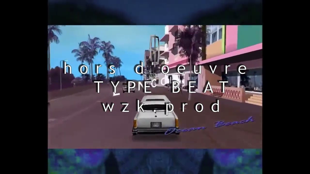 SCHAFTER 2018 hors d'oeuvre TYPE BEAT(wzk prod.)