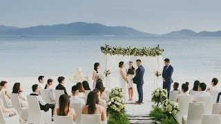 David + Sandy | Destination beach wedding in Nha Trang, Vietnam | Đám cưới tuyệt đẹp