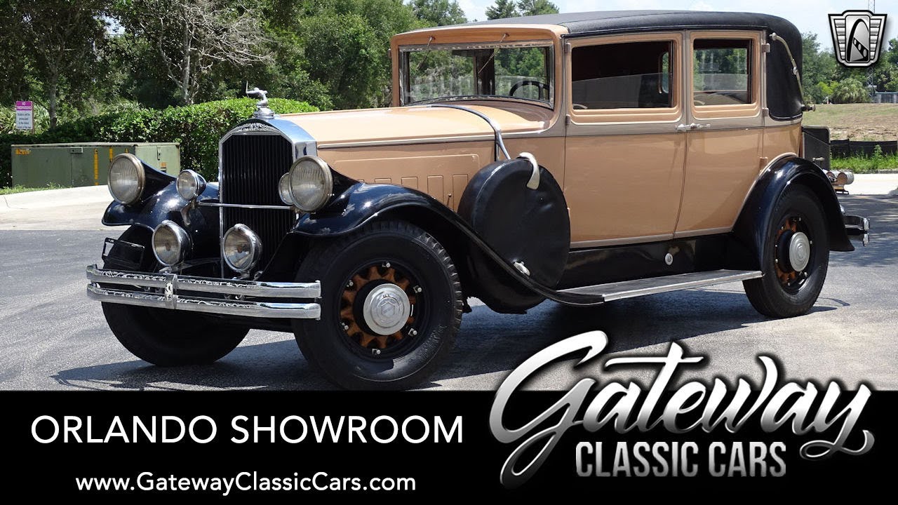 1930 Pierce Arrow Model B For Sale Gateway Classic Cars Orlando