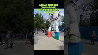 A walk through (the former) Walt Disney Studios in Paris