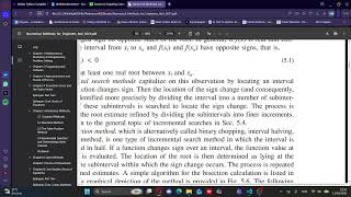 Numerical Methods BIsection/False Position