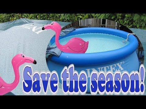How to quick patch and repair Intex swimming pools, covers and inflatables!