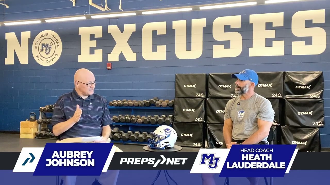 PrepsNet Coach Speak | Mortimer Jordan Blue Devils | 2025 Football Episode 4