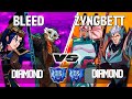 2XKO ▰ BLEED (Ekko-Caitlyn) vs ZYNGBETT (Illaoi-Darius) ▰ 2XKO Pro level replays