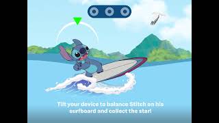 Happy Meal App; Stitch fall down the water screenshot 4