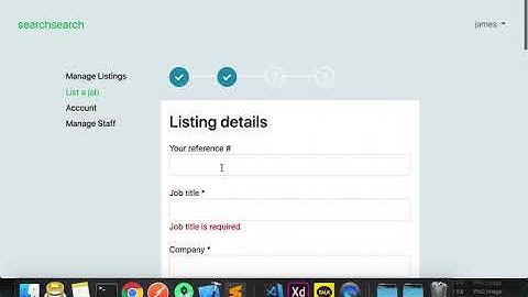 14강 구인구직 웹사이트 Laravel 구인공고(job posts) 작성 페이지 안내