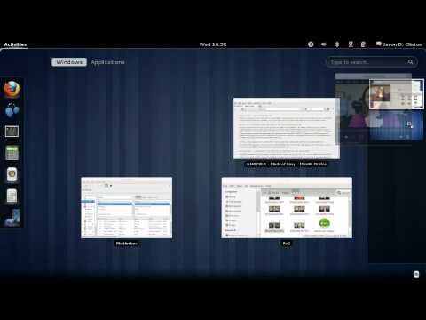 GNOME 3: Creating a Workspace