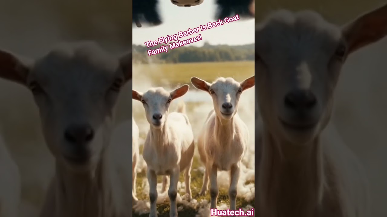 The Flying Barber Is Back Goat Family Makeover!