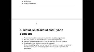ccs341 | data warehouse |unit 1 autonoumous data warehouse