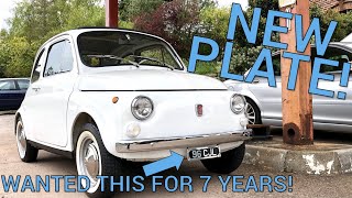 Classic Fiat 500 - New Plate! (& Electrical Problems!)