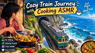 Cozy Train Journey & Cooking ASMR 🚆🍳 | A Peaceful Day on the Rails | #asmr #cozy #giblistyle  screenshot 4